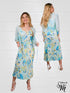 Viscose Long Spaghetti Strap Dress - D111